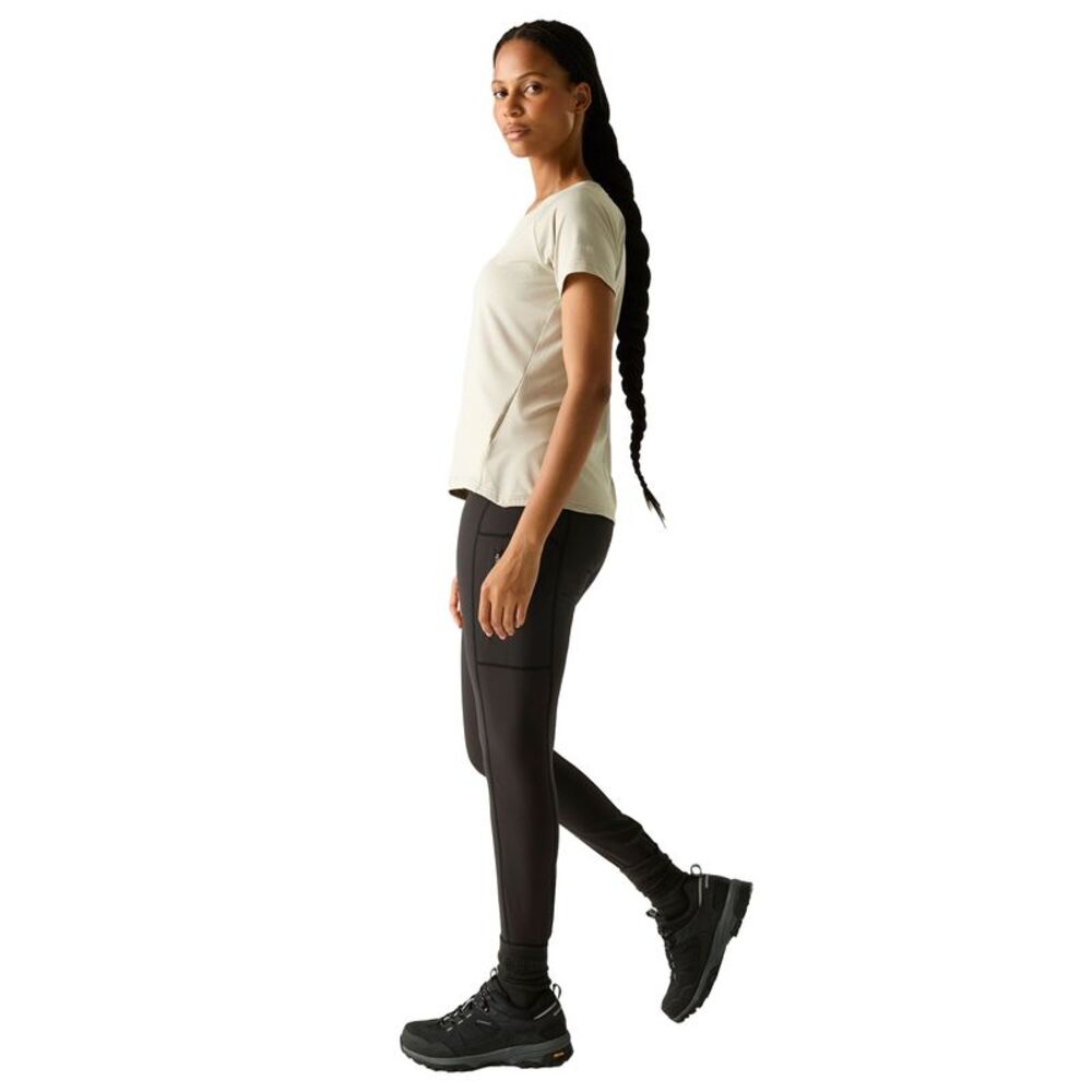 Regatta Womens/Ladies Monira Water Repellent Hiking Leggings / Navy